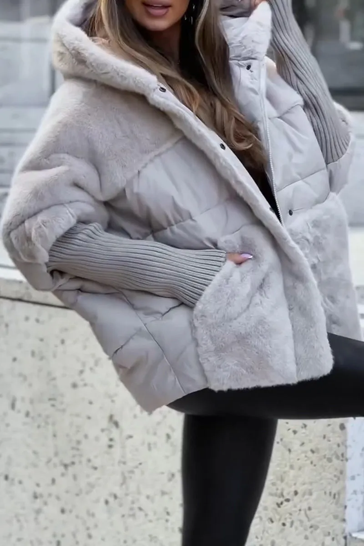 Audra - Casaco acolchoado de inverno com capuz