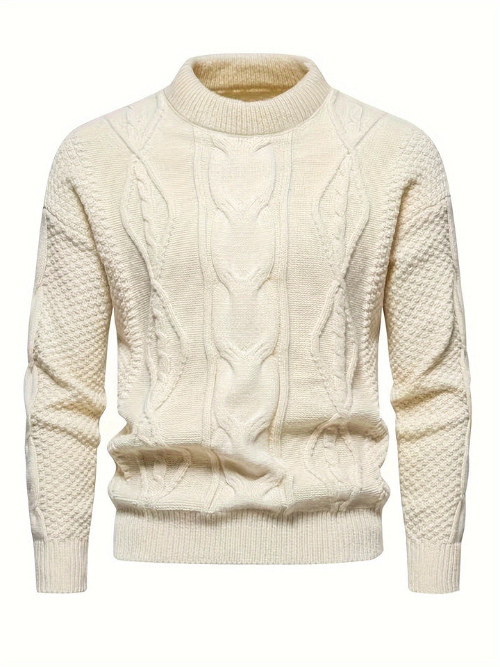 Kael - Camisola de gola alta em malha