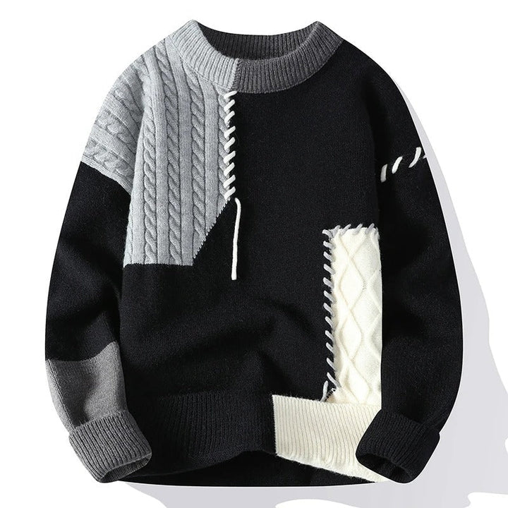 Bennet - Camisola de gola alta texturada