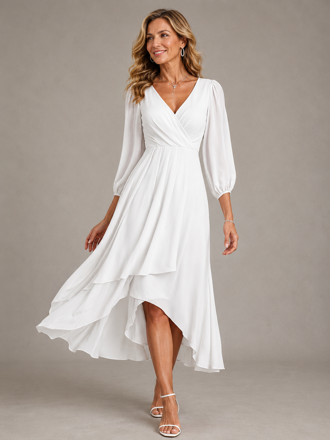 Sabriel - Vestido comprido fluido