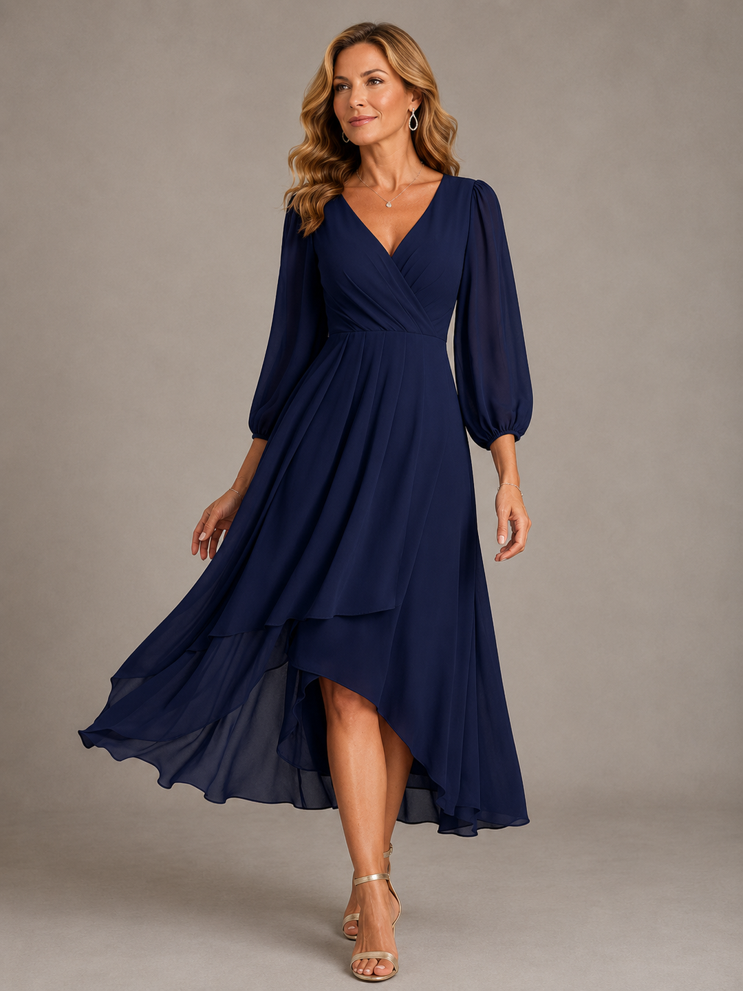 Sabriel - Vestido comprido fluido