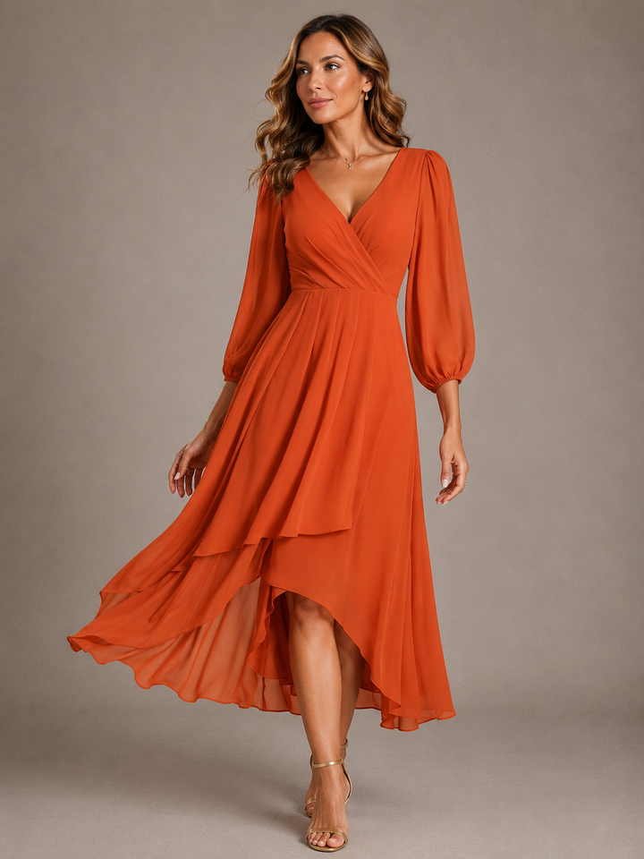 Sabriel - Vestido comprido fluido