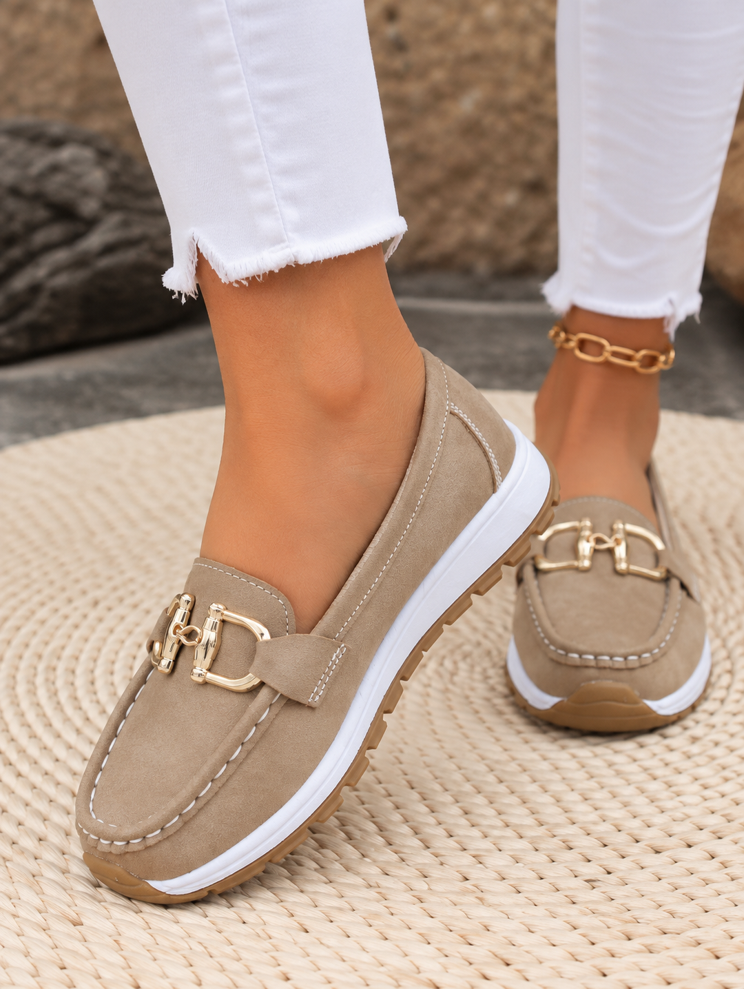 Delavyn - Mocassins premium com fivela
