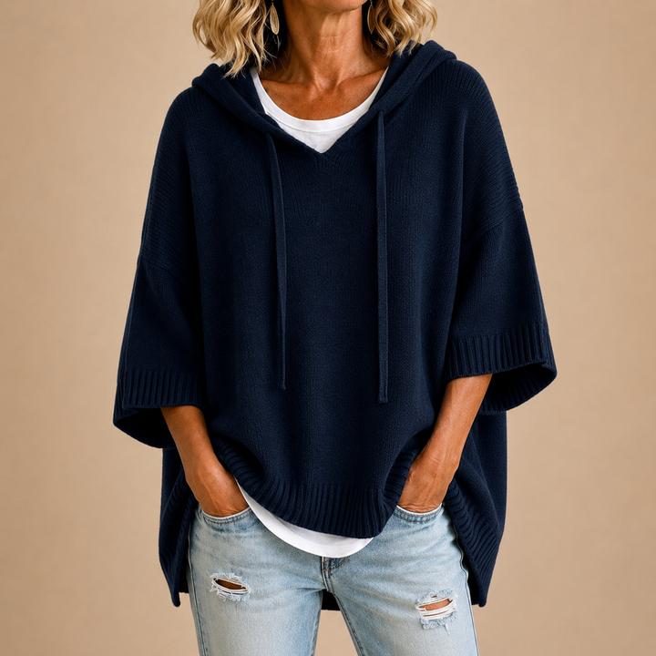 Aliza - Sweatshirt com capuz de toque suave