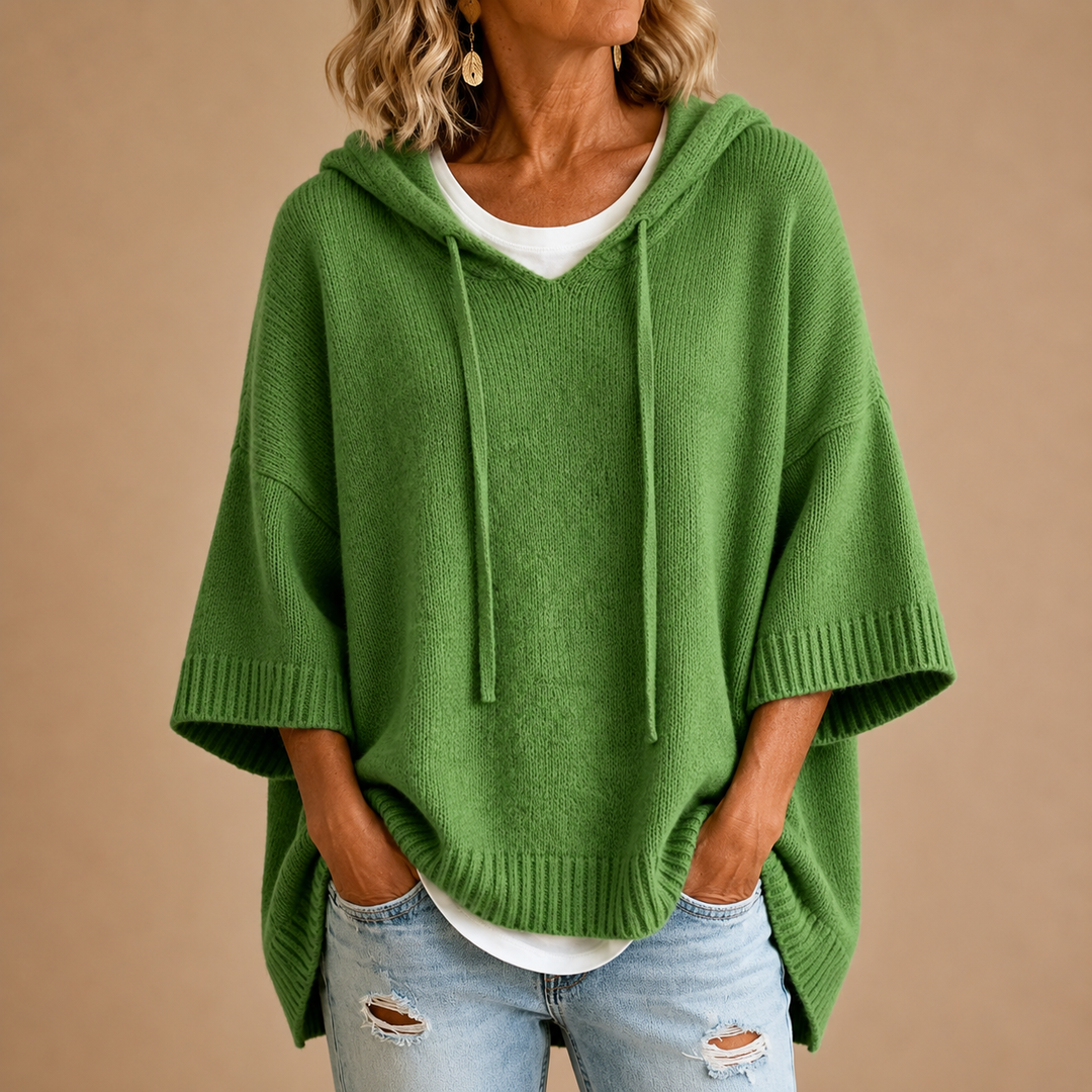 Aliza - Sweatshirt com capuz de toque suave