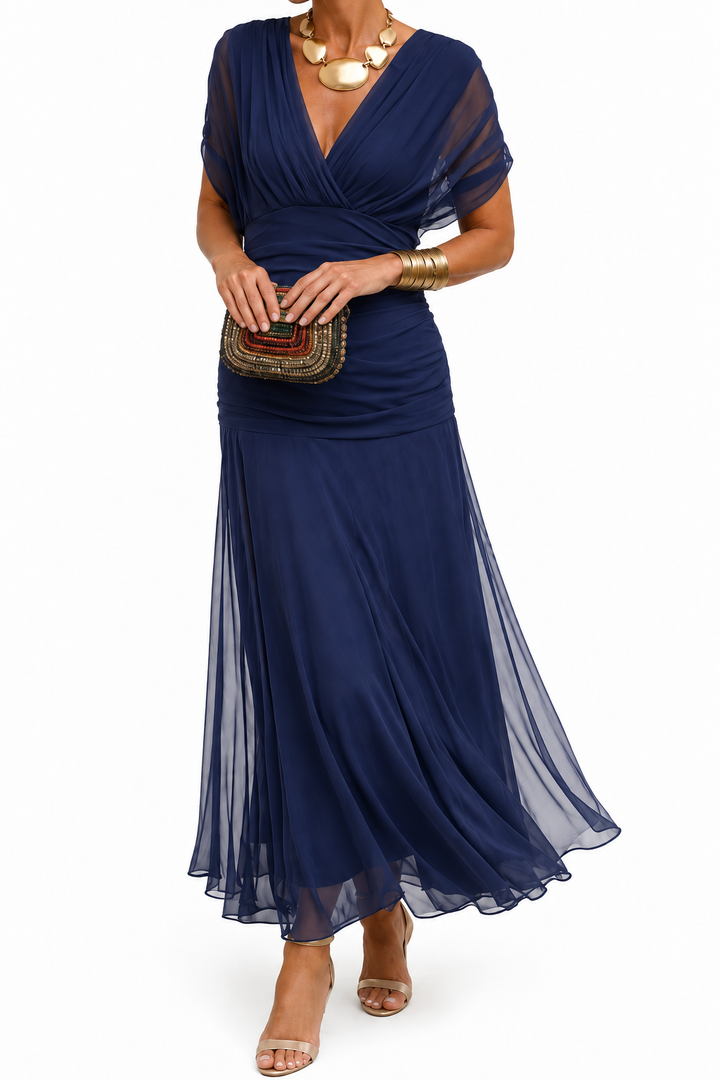 Nola - Vestido de noite etéreo de corte sereia