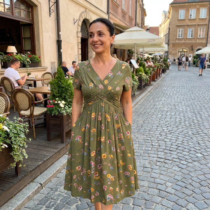 Lorianne - Vestido de verão de toque suave