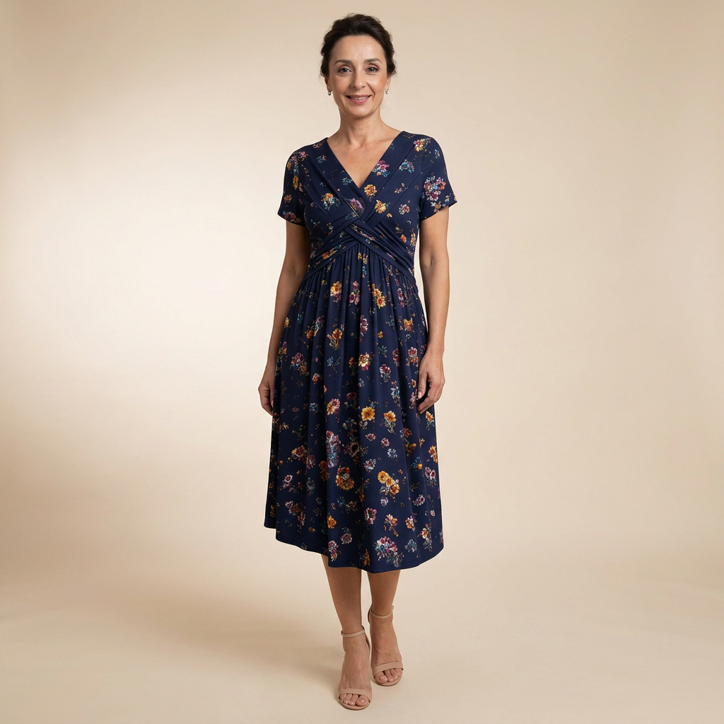 Lorianne - Vestido de verão de toque suave
