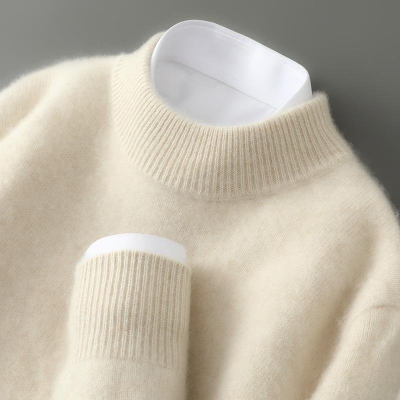 Ulvian - Camisola de gola alta com toque suave