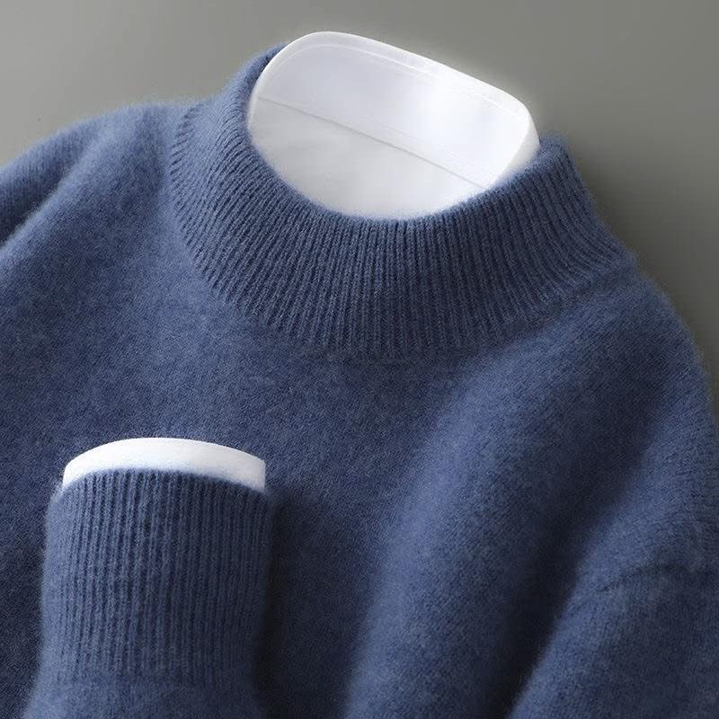 Ulvian - Camisola de gola alta com toque suave