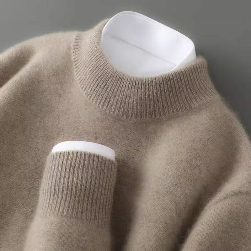 Ulvian - Camisola de gola alta com toque suave