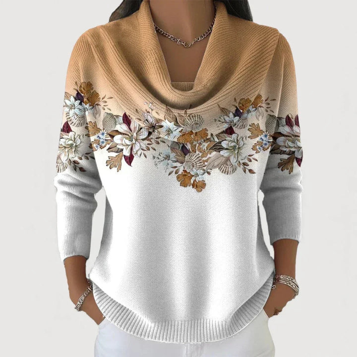 Brionyse - Camisola drapeada de toque suave