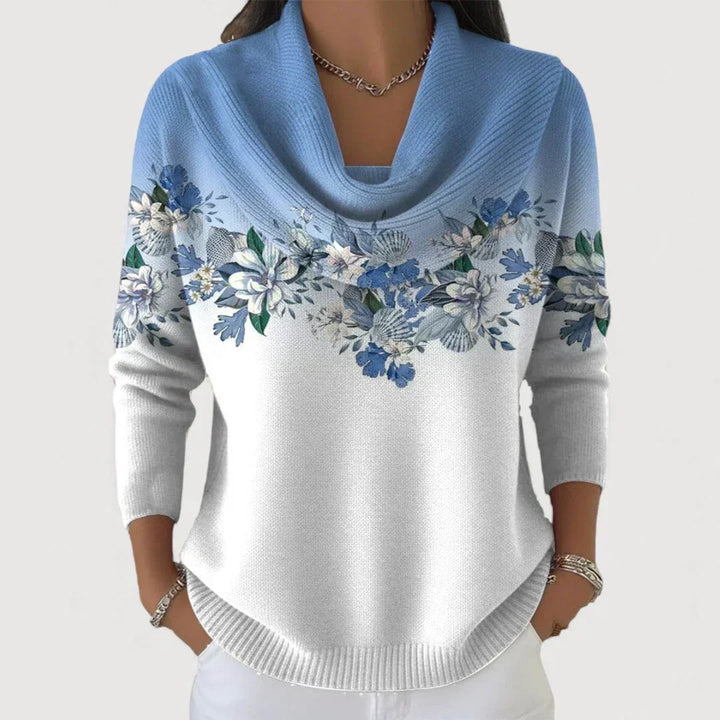 Brionyse - Camisola drapeada de toque suave