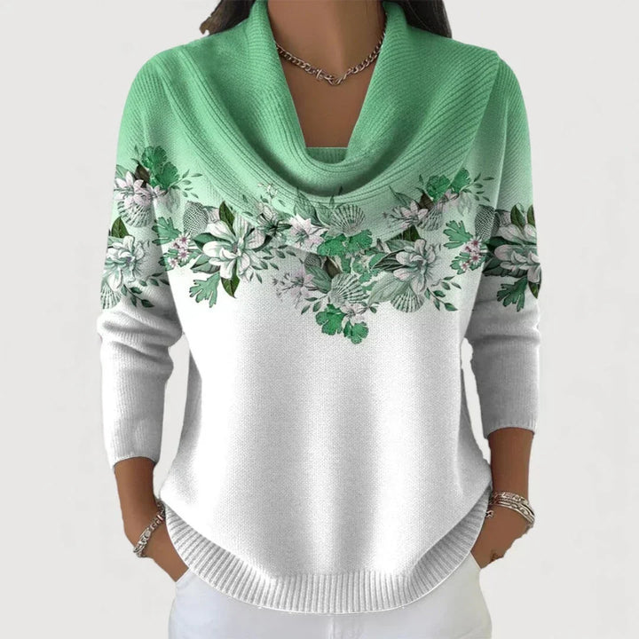 Brionyse - Camisola drapeada de toque suave