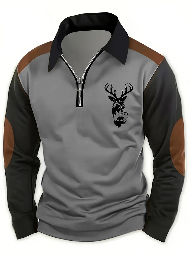 Rupert - Camisa para exterior de manga comprida e toque suave