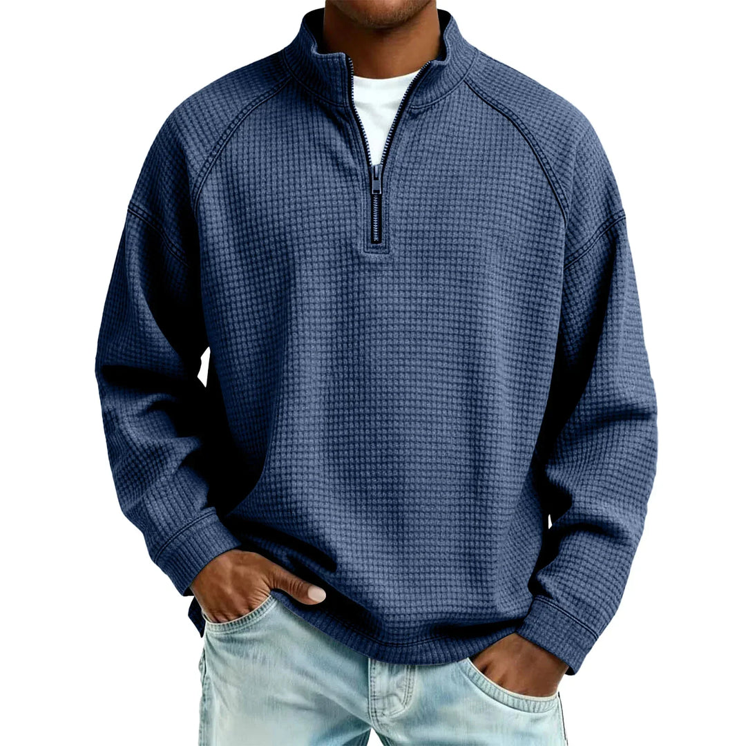 Jude - Sweatshirt de malha texturada