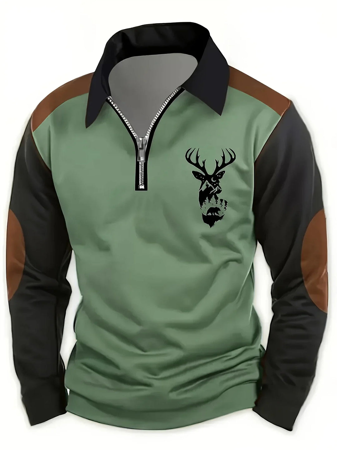Rupert - Camisa para exterior de manga comprida e toque suave