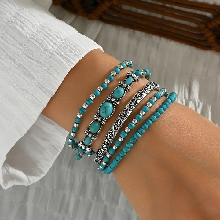 Veranisse - Conjunto de pulseiras boho elegantes