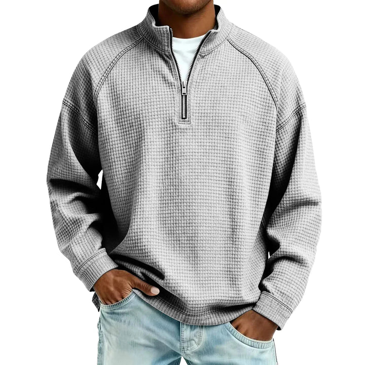 Jude - Sweatshirt de malha texturada