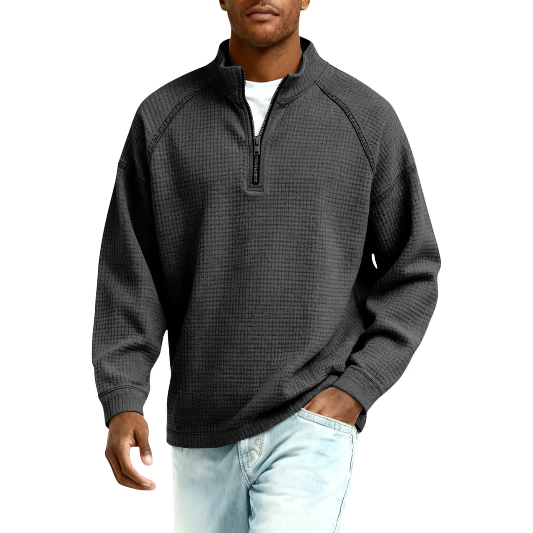 Jude - Sweatshirt de malha texturada