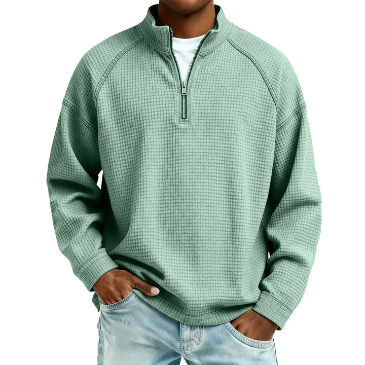 Jude - Sweatshirt de malha texturada