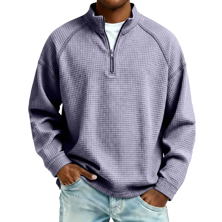 Jude - Sweatshirt de malha texturada