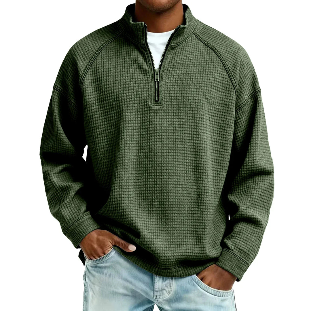 Jude - Sweatshirt de malha texturada