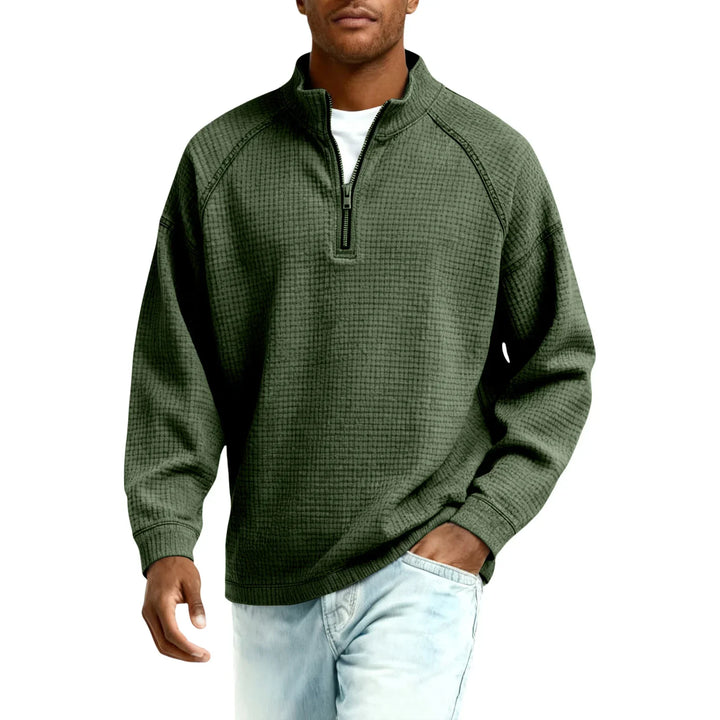 Jude - Sweatshirt de malha texturada