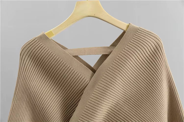 Adelyra - Conjunto de loungewear de duas peças às riscas