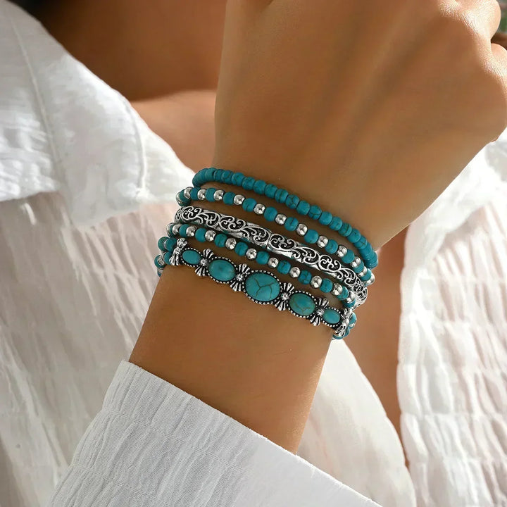 Veranisse - Conjunto de pulseiras boho elegantes