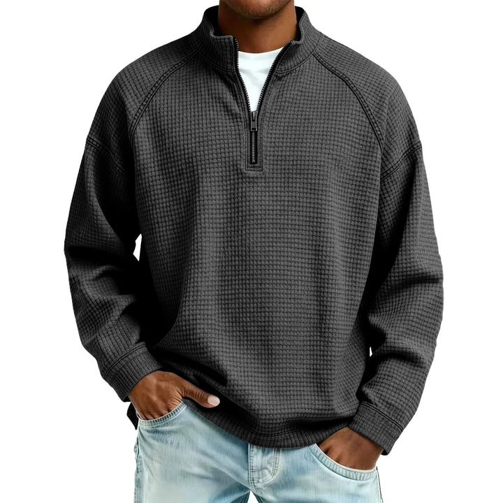 Jude - Sweatshirt de malha texturada