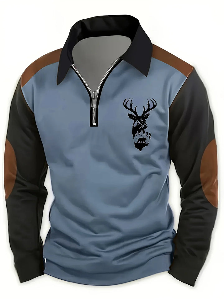 Rupert - Camisa para exterior de manga comprida e toque suave