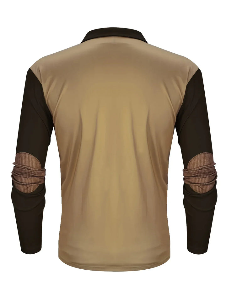 Rupert - Camisa para exterior de manga comprida e toque suave