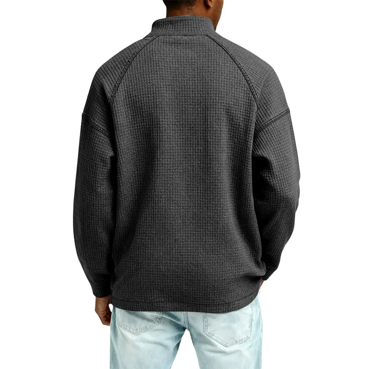 Jude - Sweatshirt de malha texturada