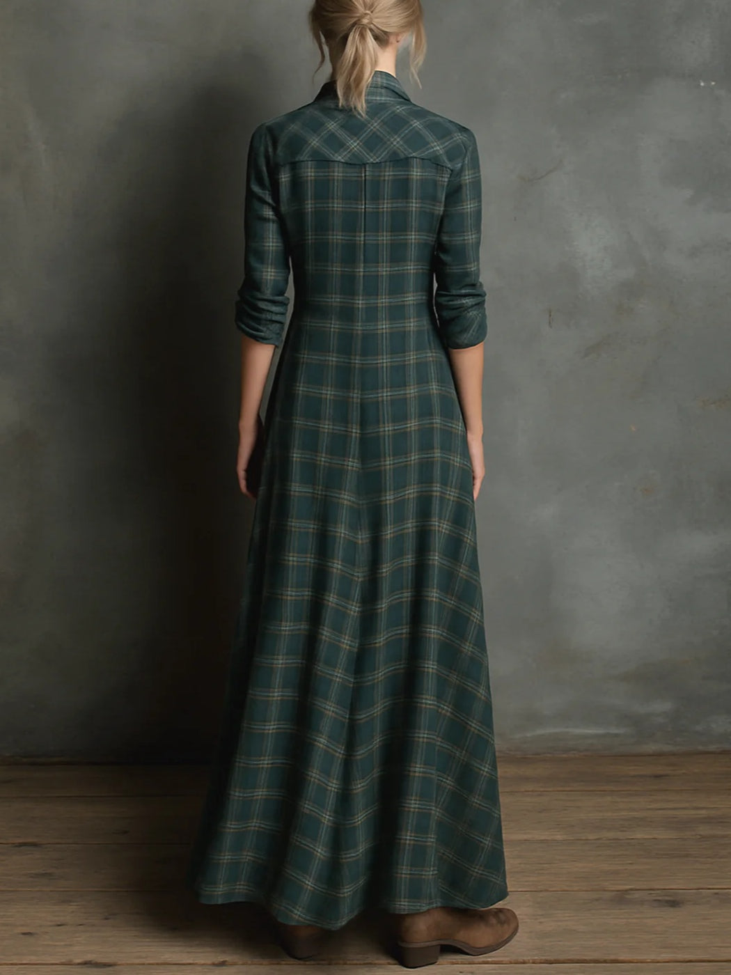 Zuri - Vestido Camiseiro Maxi Elegante