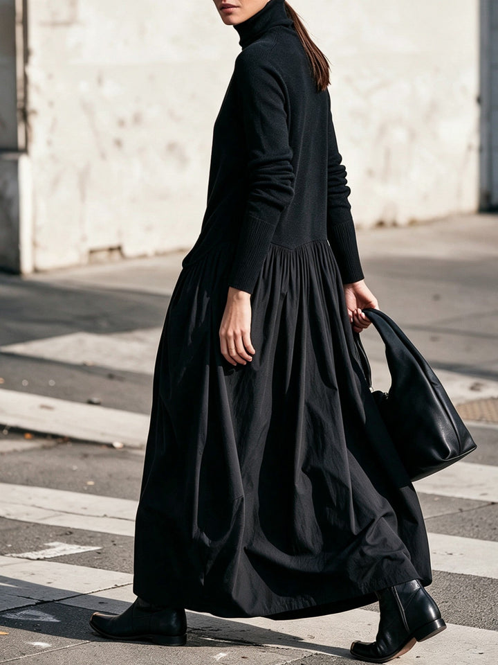 Jessa - Vestido oversized de toque suave
