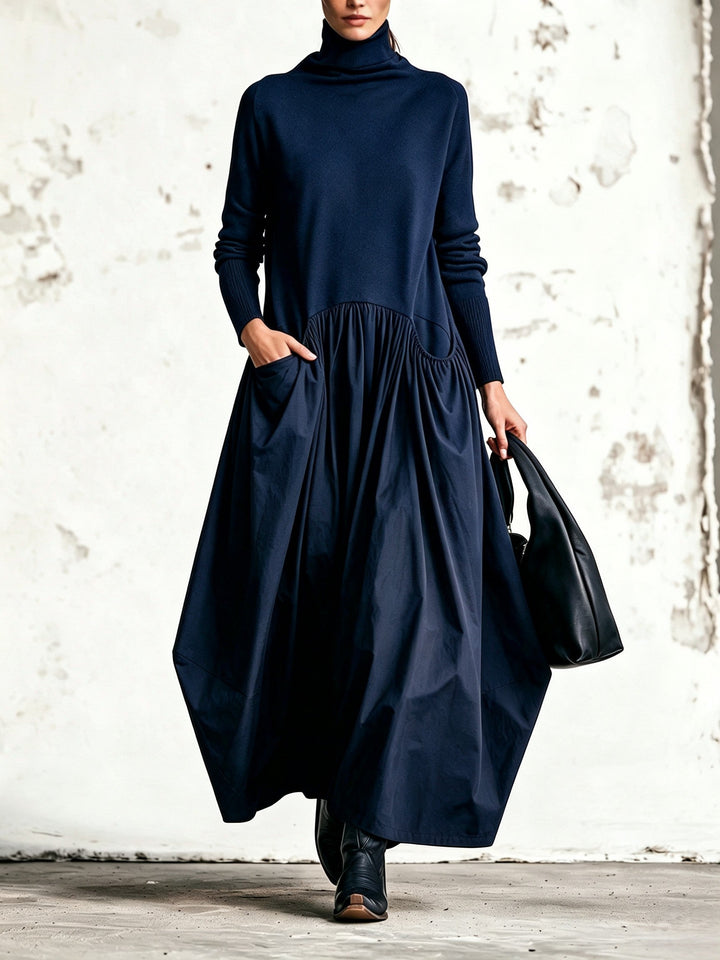 Jessa - Vestido oversized de toque suave