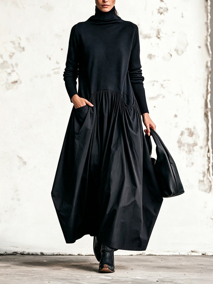 Jessa - Vestido oversized de toque suave