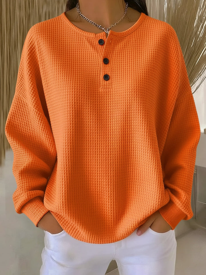 Carabelle - Camisola Henley texturada