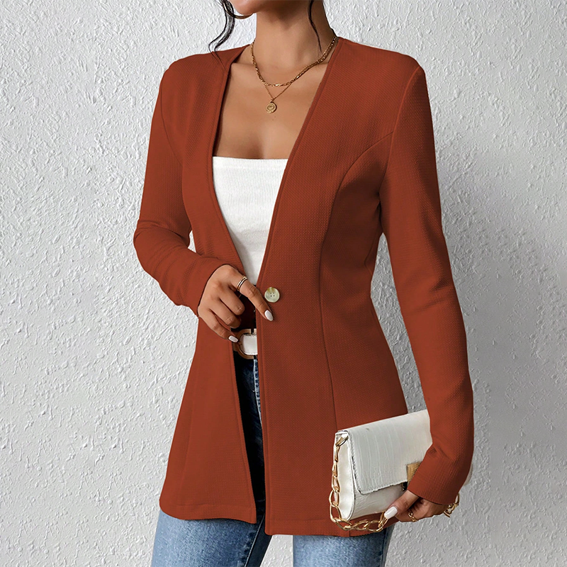Alivienne - Blazer cintado de um botão