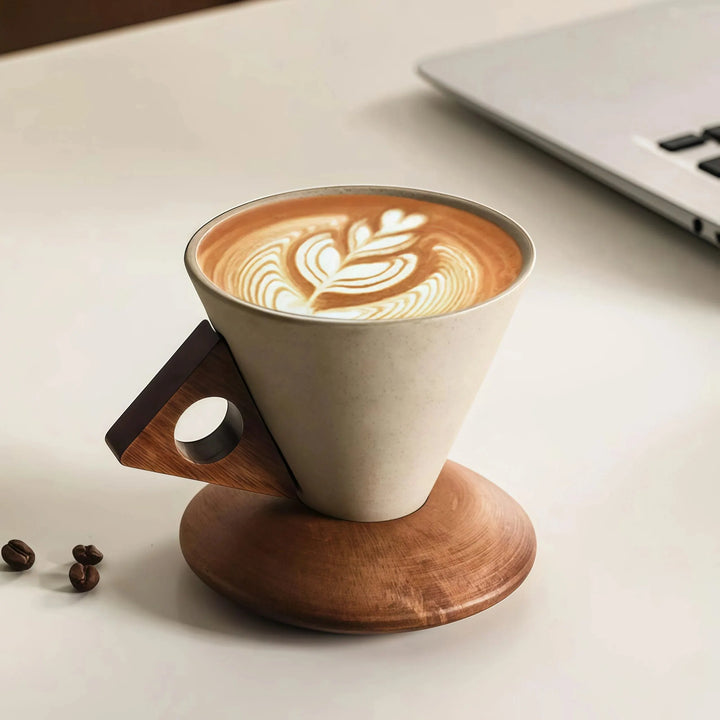 Mabel - Caneca de café cónica premium