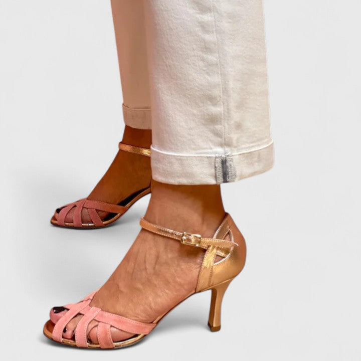 Alodia - Sapatos de salto alto acolchoados