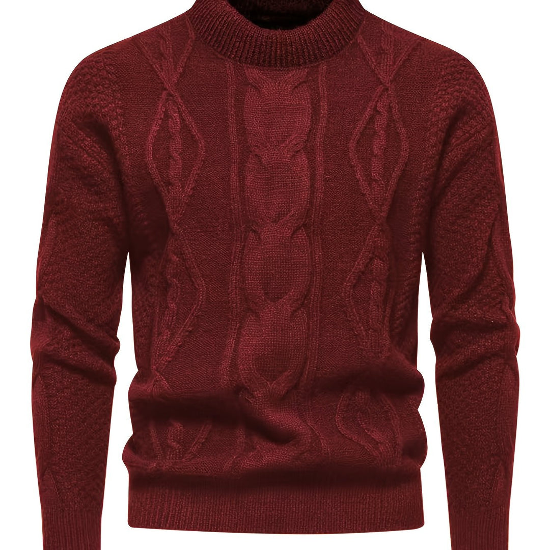 Kael - Camisola de gola alta em malha