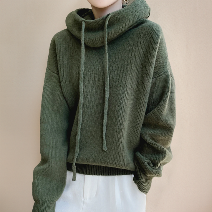 Valerisse - Sweatshirt com capuz de toque suave