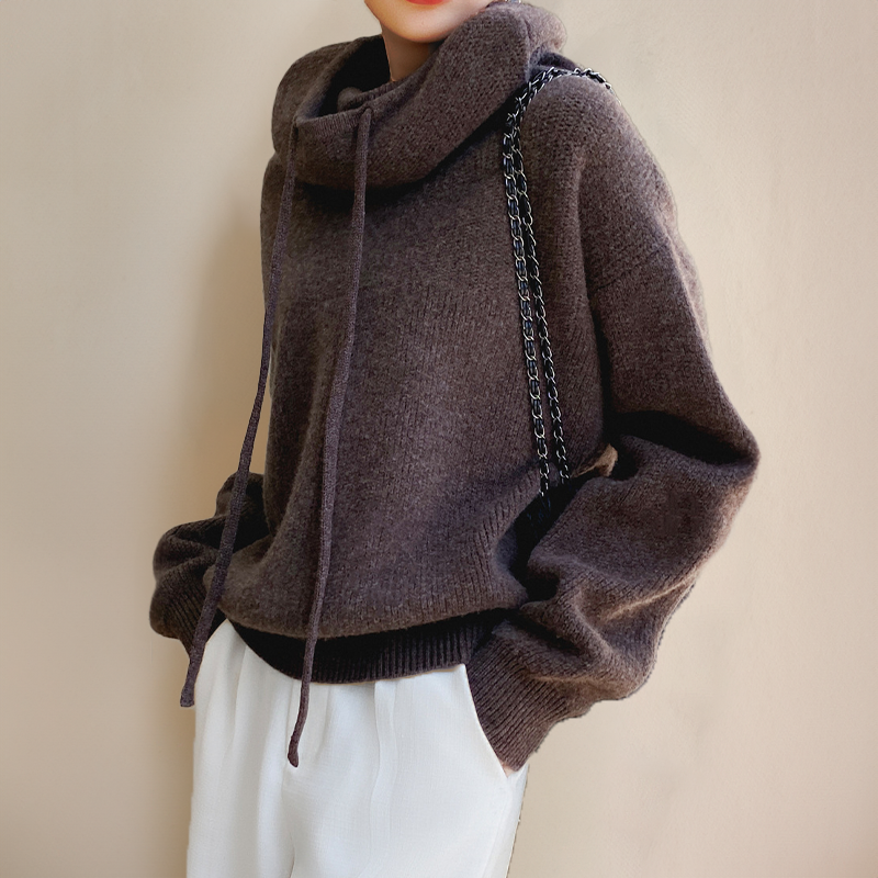 Valerisse - Sweatshirt com capuz de toque suave