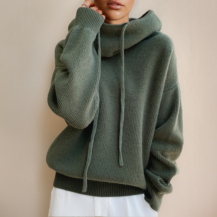 Valerisse - Sweatshirt com capuz de toque suave