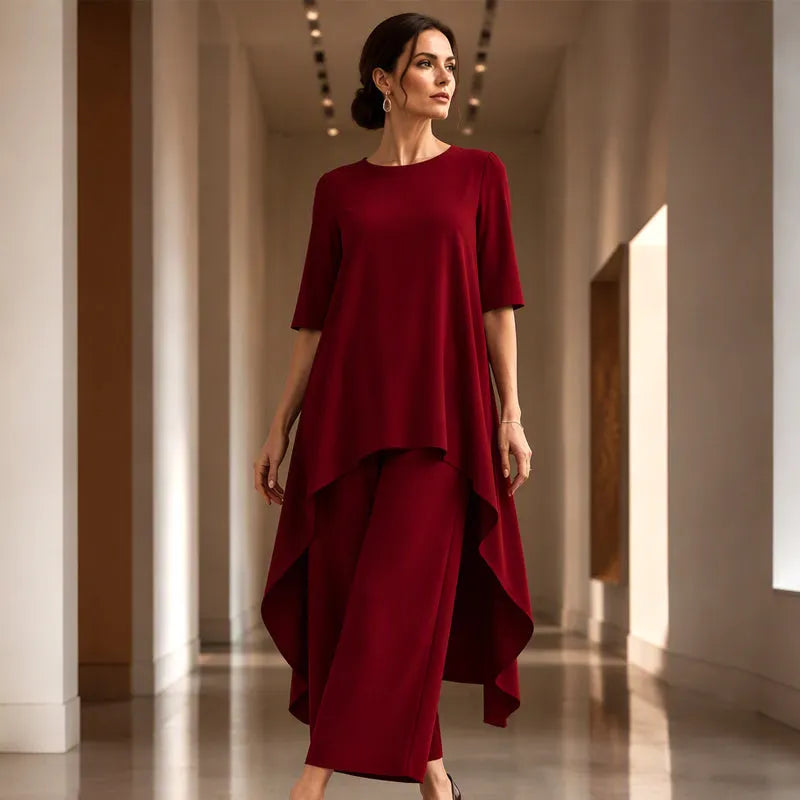 Laurivelle - Vestido longo de tamanhos grandes com toque suave