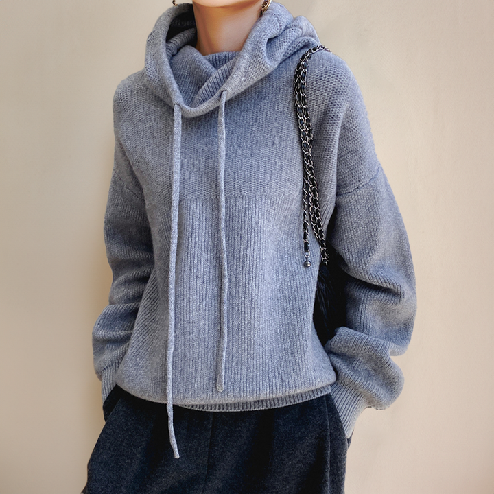Valerisse - Sweatshirt com capuz de toque suave