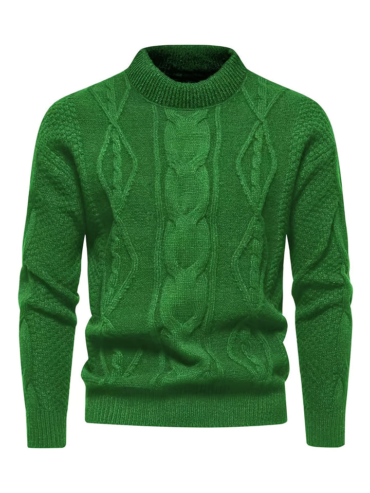 Kael - Camisola de gola alta em malha