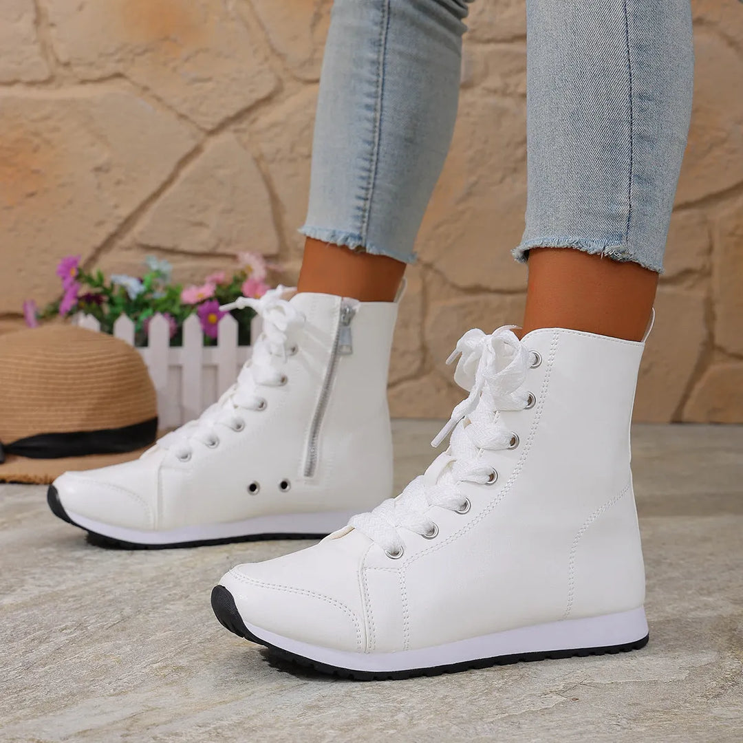 Deloriane - Botins casuais com atacadores